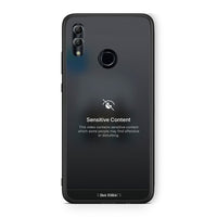 Thumbnail for Honor 8x Sensitive Content θήκη από τη Smartfits με σχέδιο στο πίσω μέρος και μαύρο περίβλημα | Smartphone case with colorful back and black bezels by Smartfits