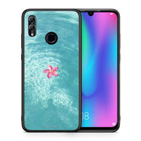 Thumbnail for Θήκη Honor 10 Lite Water Flower από τη Smartfits με σχέδιο στο πίσω μέρος και μαύρο περίβλημα | Honor 10 Lite Water Flower case with colorful back and black bezels