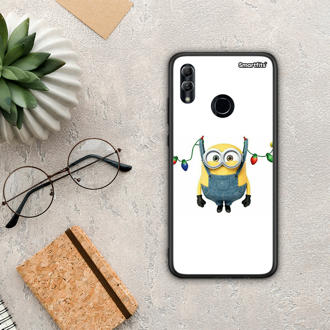 Xmas Minion Lights - Honor 8x case