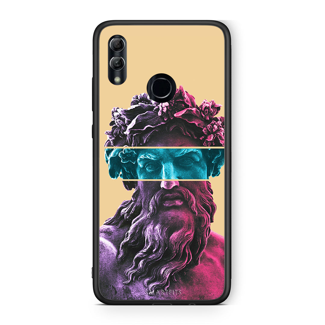 Honor 10 Lite Zeus Art Θήκη Αγίου Βαλεντίνου από τη Smartfits με σχέδιο στο πίσω μέρος και μαύρο περίβλημα | Smartphone case with colorful back and black bezels by Smartfits