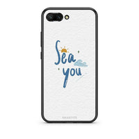 Thumbnail for Honor 10 Sea You Θήκη από τη Smartfits με σχέδιο στο πίσω μέρος και μαύρο περίβλημα | Smartphone case with colorful back and black bezels by Smartfits
