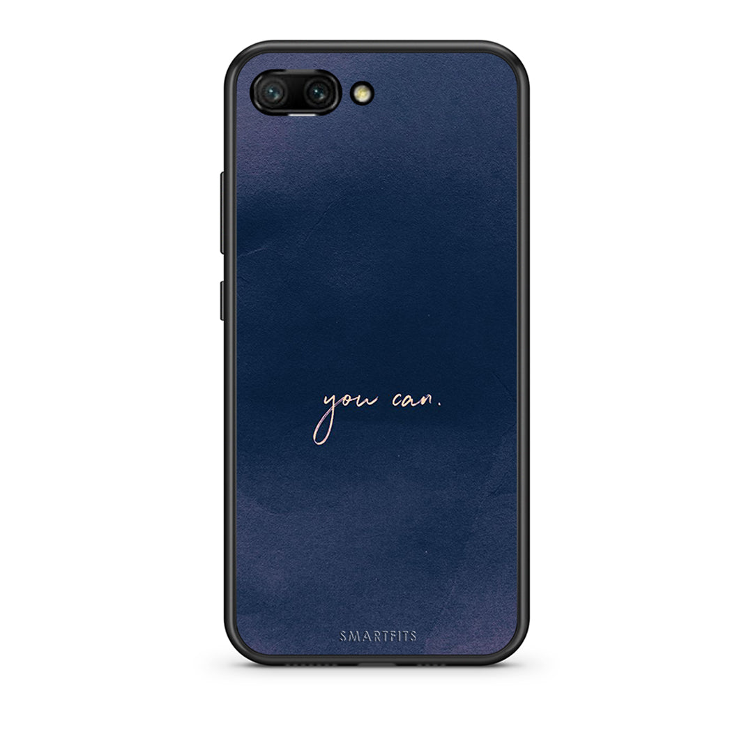 Honor 10 You Can θήκη από τη Smartfits με σχέδιο στο πίσω μέρος και μαύρο περίβλημα | Smartphone case with colorful back and black bezels by Smartfits