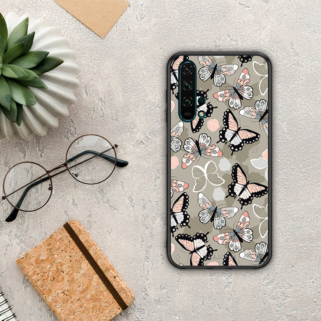 Boho Butterflies - Honor 20 Pro case