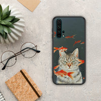 Thumbnail for Cat Goldfish - Honor 20 Pro case