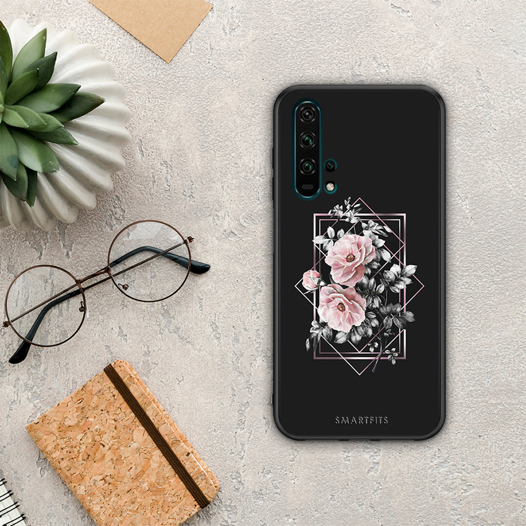 Flower Frame - Honor 20 Pro case