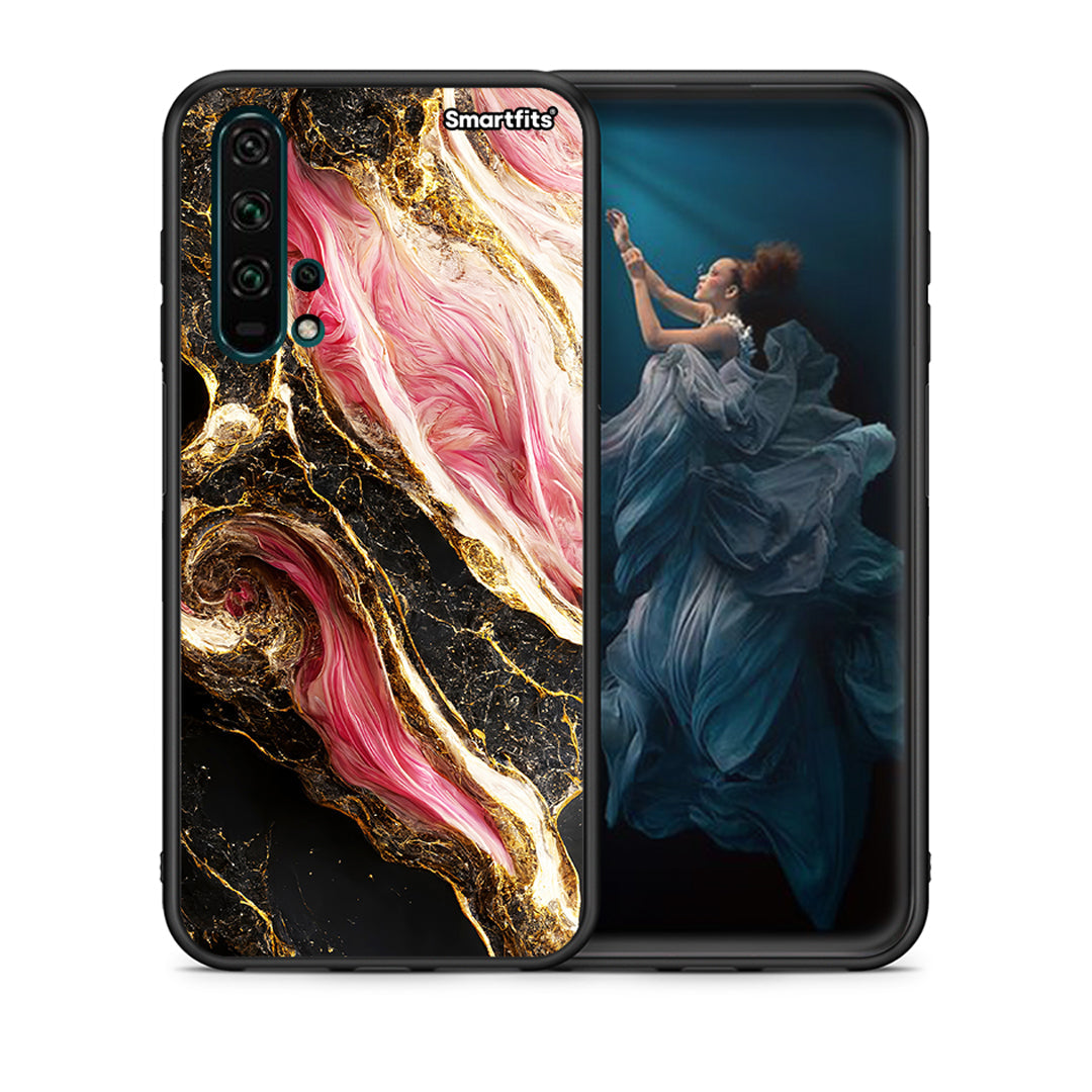 Glamorous Pink Marble - Honor 20 Pro θήκη