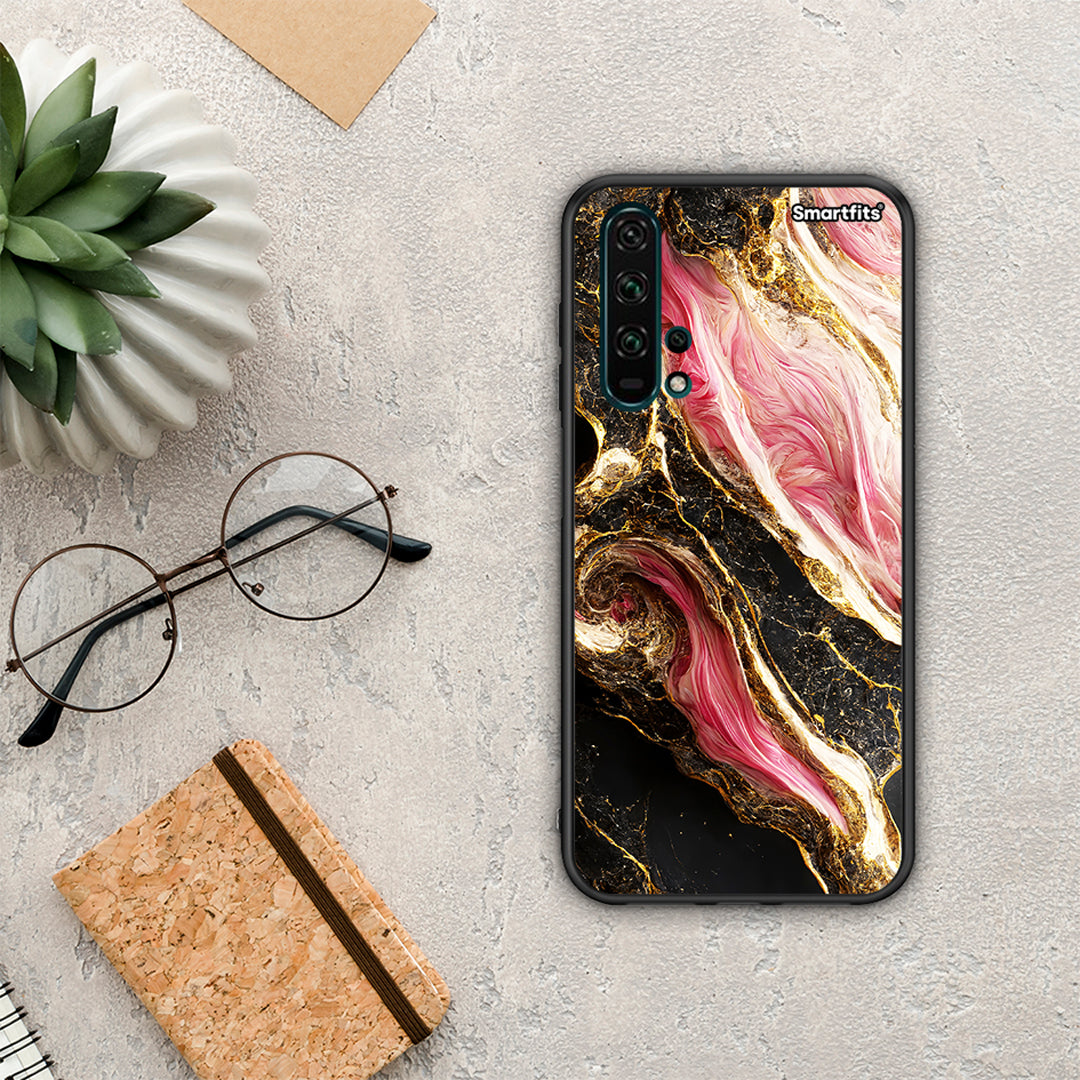 Glamorous Pink Marble - Honor 20 Pro case