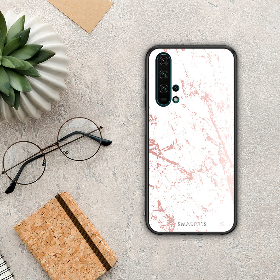 Marble Pink Splash - Honor 20 Pro case