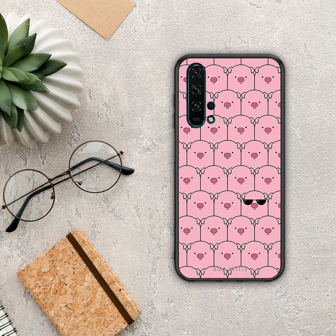 Pig Glasses - Honor 20 Pro case