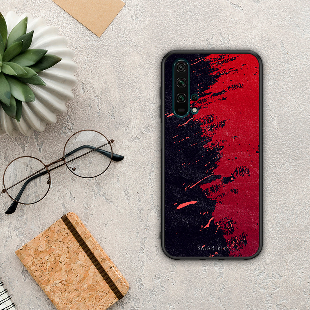 Red Paint - Honor 20 Pro case
