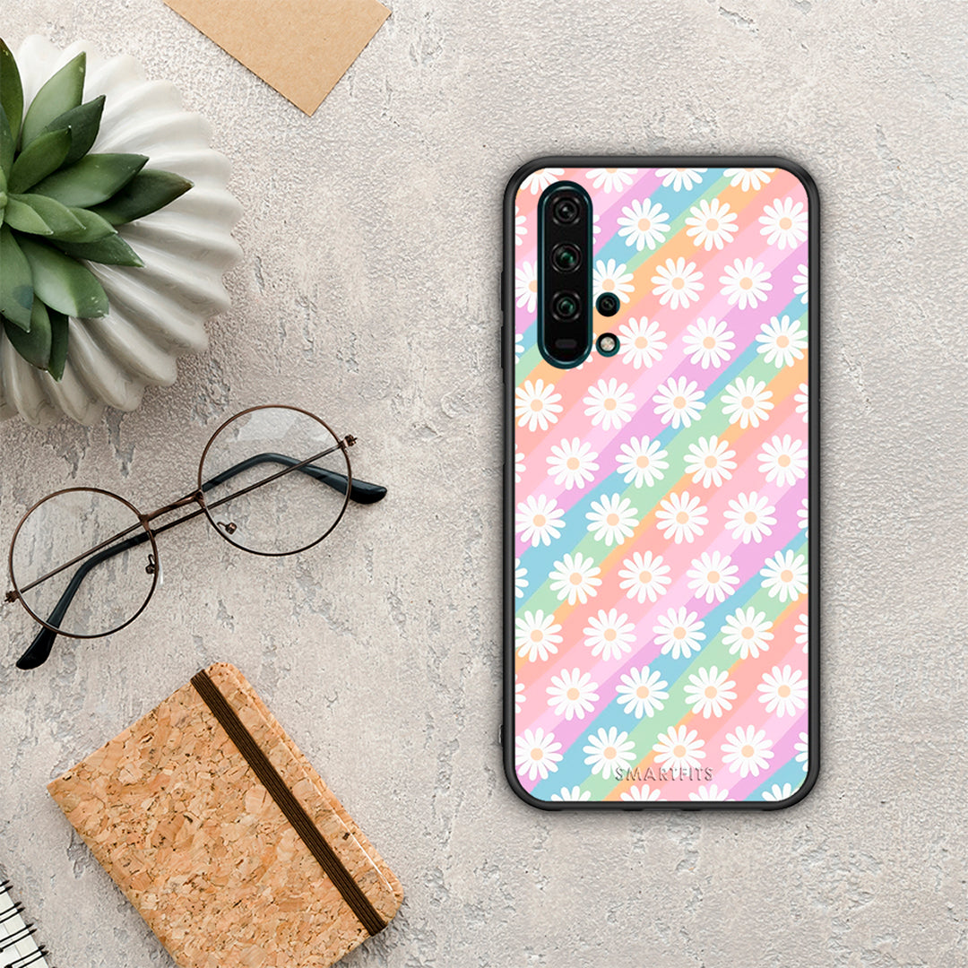 White Daisies - Honor 20 Pro case