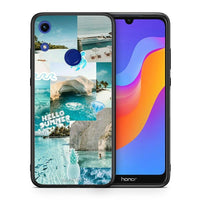 Thumbnail for Θήκη Honor 8A Aesthetic Summer από τη Smartfits με σχέδιο στο πίσω μέρος και μαύρο περίβλημα | Honor 8A Aesthetic Summer case with colorful back and black bezels