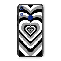 Thumbnail for Honor 8A Black Hearts θήκη από τη Smartfits με σχέδιο στο πίσω μέρος και μαύρο περίβλημα | Smartphone case with colorful back and black bezels by Smartfits