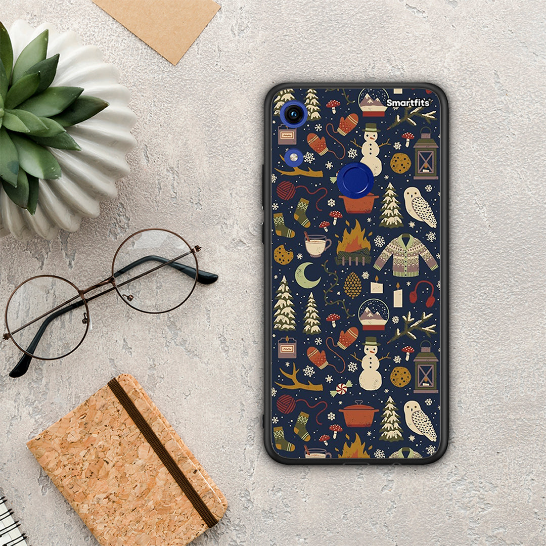 Christmas Elements - Honor 8a case