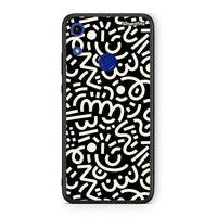 Thumbnail for Honor 8A Doodle Art Θήκη από τη Smartfits με σχέδιο στο πίσω μέρος και μαύρο περίβλημα | Smartphone case with colorful back and black bezels by Smartfits