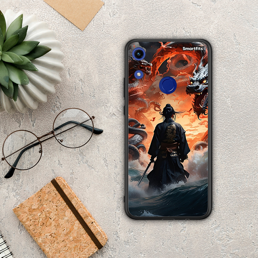 Dragons Fight - Honor 8a case