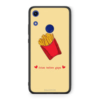 Thumbnail for Honor 8A Fries Before Guys Θήκη Αγίου Βαλεντίνου από τη Smartfits με σχέδιο στο πίσω μέρος και μαύρο περίβλημα | Smartphone case with colorful back and black bezels by Smartfits