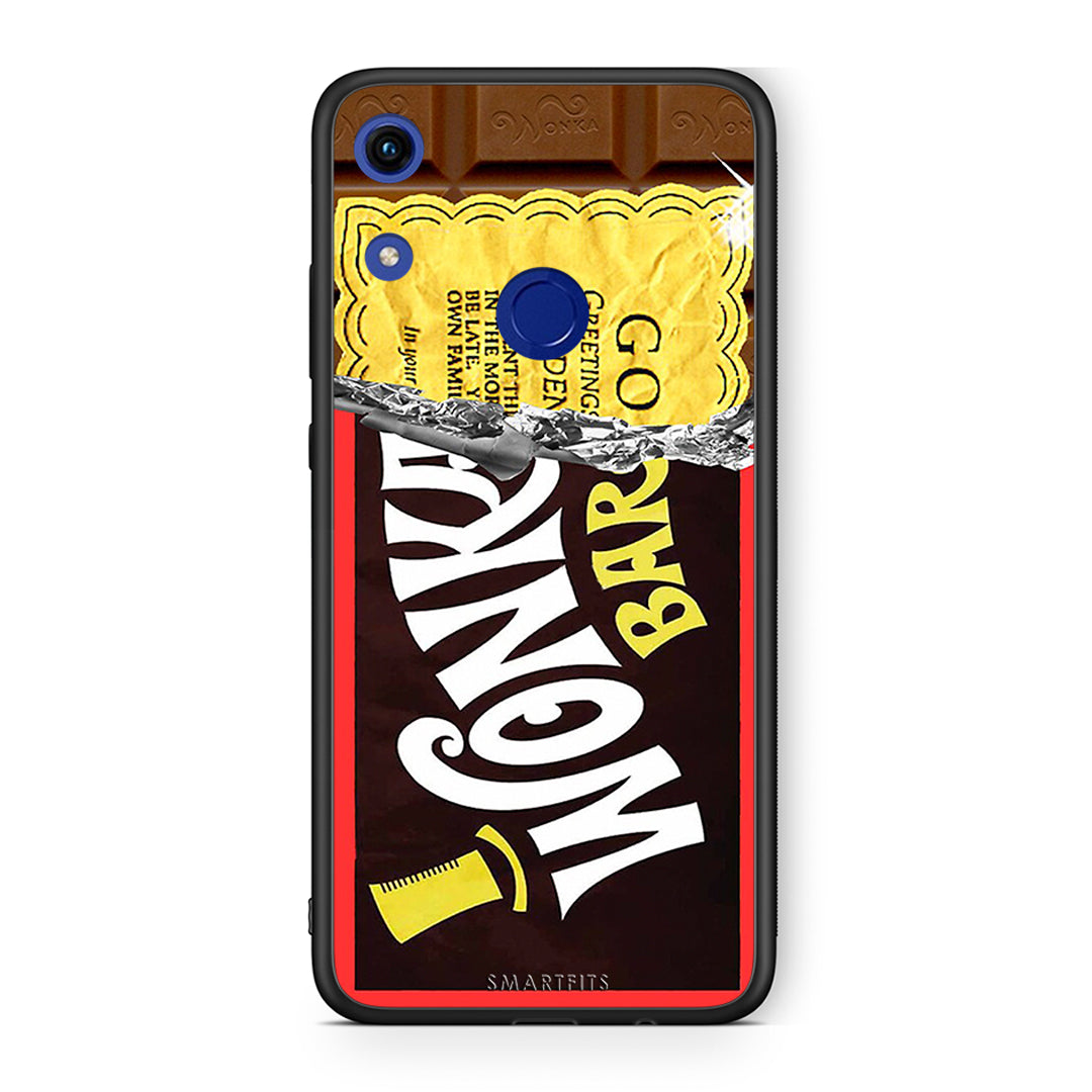 Honor 8A Golden Ticket θήκη από τη Smartfits με σχέδιο στο πίσω μέρος και μαύρο περίβλημα | Smartphone case with colorful back and black bezels by Smartfits
