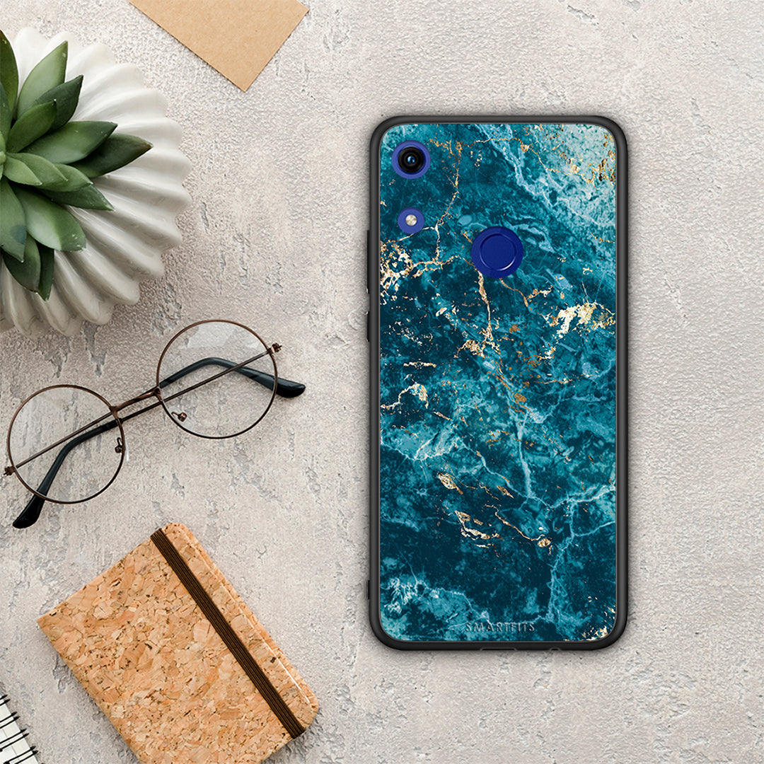 Marble Blue - Honor 8A case