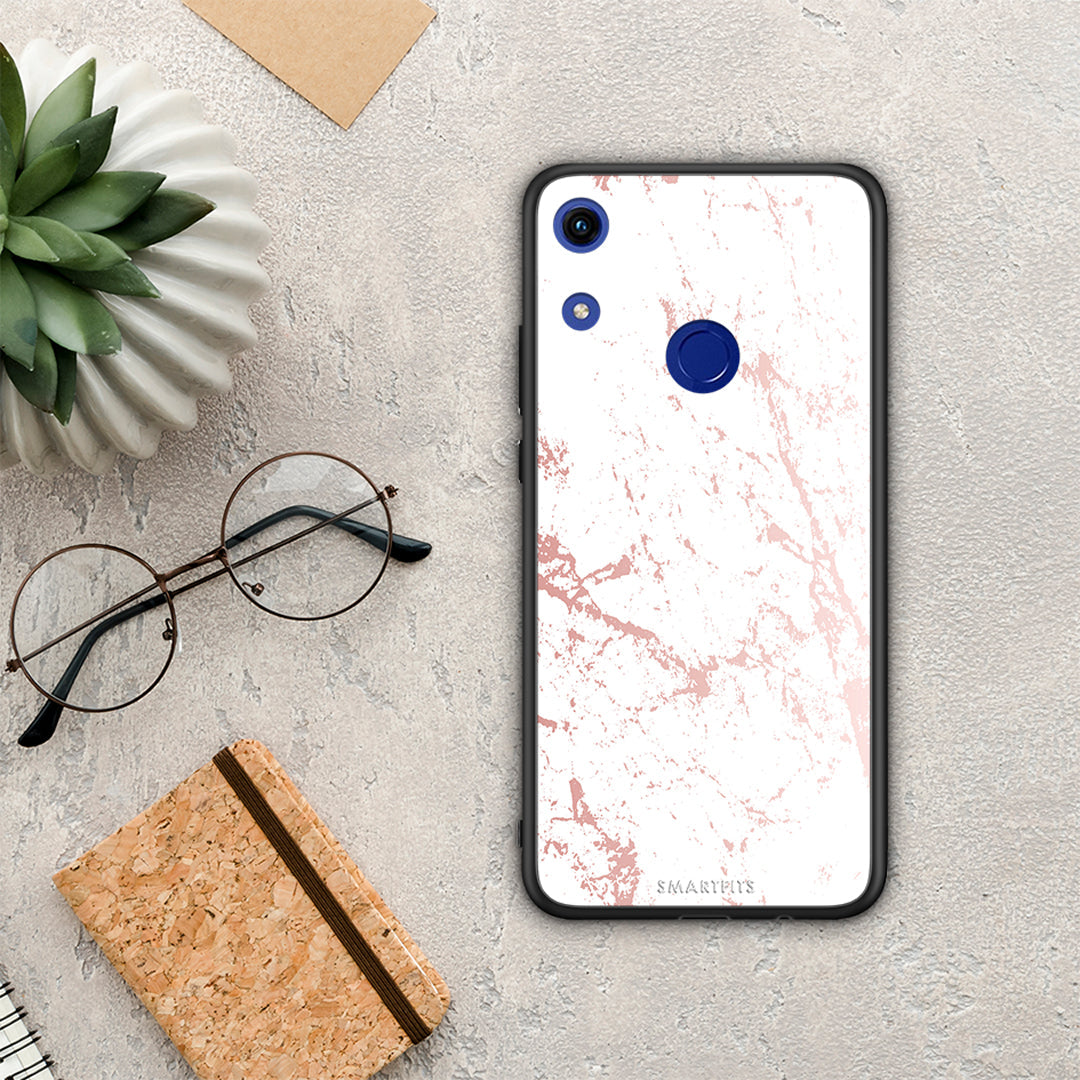 Marble Pink Splash - Honor 8a case