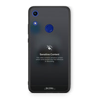 Thumbnail for Honor 8A Sensitive Content θήκη από τη Smartfits με σχέδιο στο πίσω μέρος και μαύρο περίβλημα | Smartphone case with colorful back and black bezels by Smartfits
