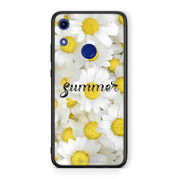 Thumbnail for Honor 8A Summer Daisies Θήκη από τη Smartfits με σχέδιο στο πίσω μέρος και μαύρο περίβλημα | Smartphone case with colorful back and black bezels by Smartfits