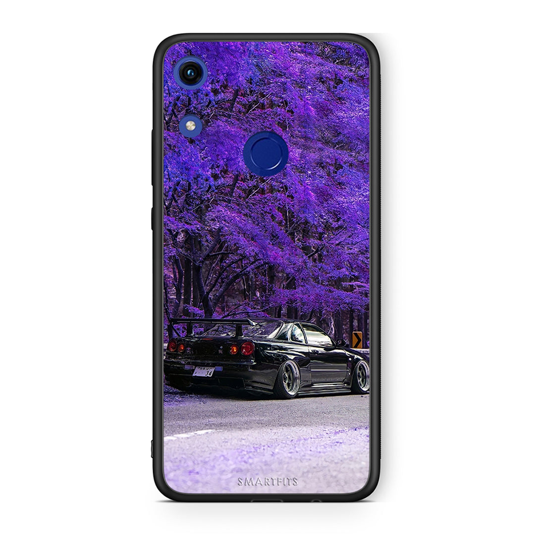 Honor 8A Super Car Θήκη Αγίου Βαλεντίνου από τη Smartfits με σχέδιο στο πίσω μέρος και μαύρο περίβλημα | Smartphone case with colorful back and black bezels by Smartfits