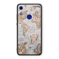 Thumbnail for Honor 8A World Map Θήκη από τη Smartfits με σχέδιο στο πίσω μέρος και μαύρο περίβλημα | Smartphone case with colorful back and black bezels by Smartfits
