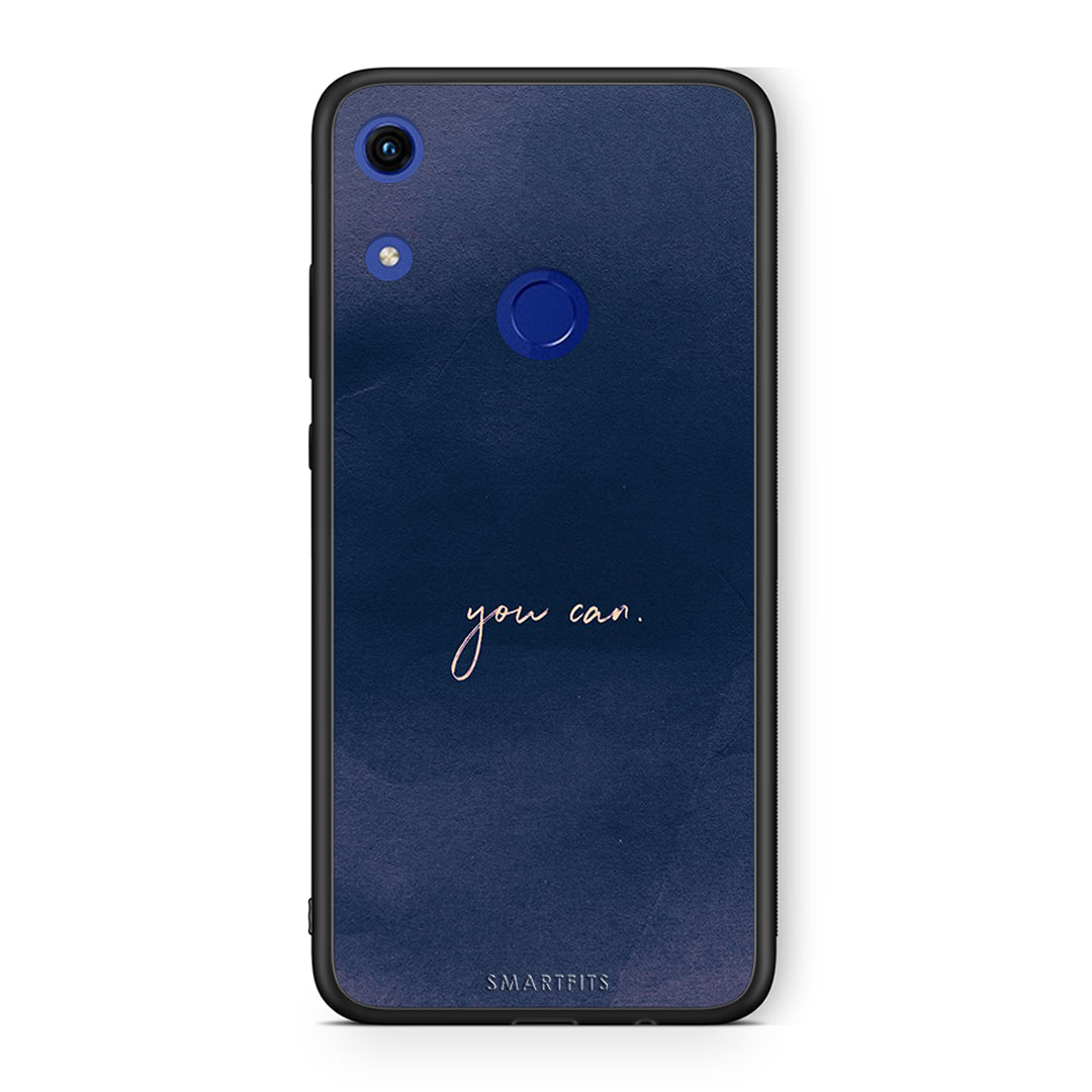 Honor 8A You Can θήκη από τη Smartfits με σχέδιο στο πίσω μέρος και μαύρο περίβλημα | Smartphone case with colorful back and black bezels by Smartfits