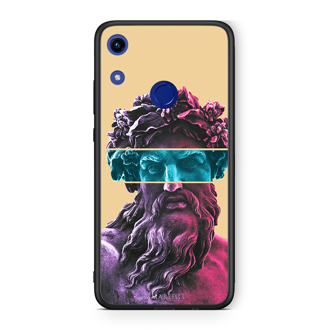 Honor 8A Zeus Art Θήκη Αγίου Βαλεντίνου από τη Smartfits με σχέδιο στο πίσω μέρος και μαύρο περίβλημα | Smartphone case with colorful back and black bezels by Smartfits