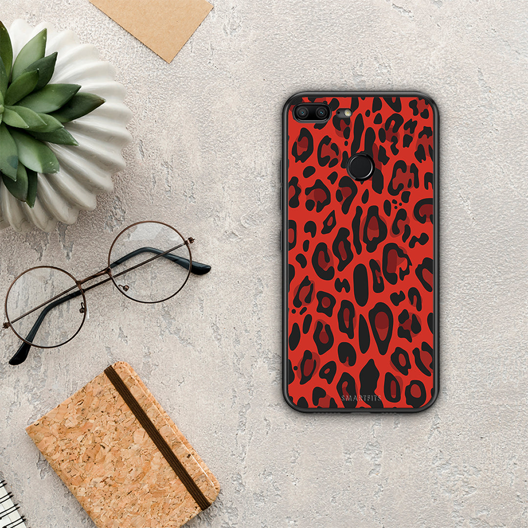Animal Red Leopard - Honor 9 Lite case