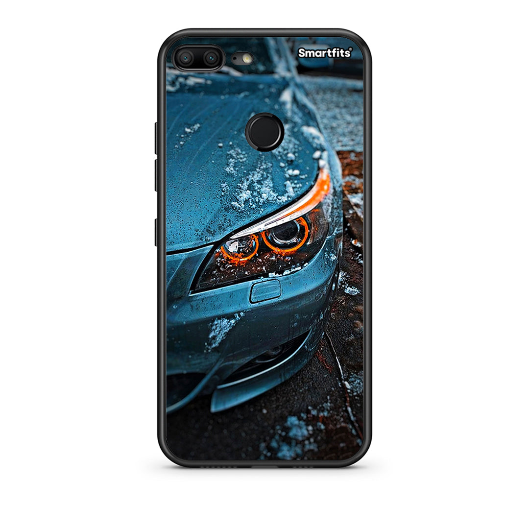 Honor 9 Lite Bmw E60 Θήκη από τη Smartfits με σχέδιο στο πίσω μέρος και μαύρο περίβλημα | Smartphone case with colorful back and black bezels by Smartfits