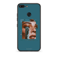 Thumbnail for Honor 9 Lite Cry An Ocean θήκη από τη Smartfits με σχέδιο στο πίσω μέρος και μαύρο περίβλημα | Smartphone case with colorful back and black bezels by Smartfits