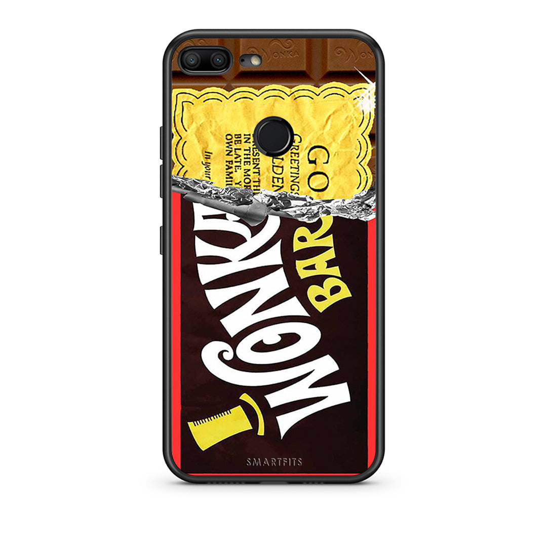 Honor 9 Lite Golden Ticket θήκη από τη Smartfits με σχέδιο στο πίσω μέρος και μαύρο περίβλημα | Smartphone case with colorful back and black bezels by Smartfits