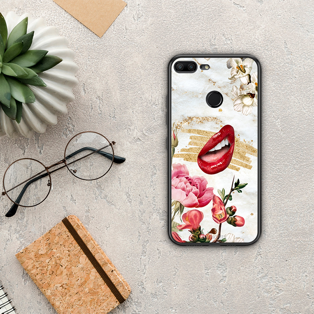 Red Lips - Honor 9 Lite case