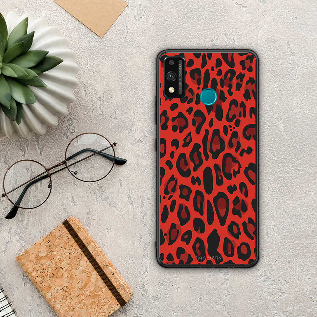 Animal Red Leopard - Honor 9X Lite case