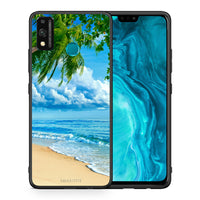 Thumbnail for Θήκη Honor 9X Lite Beautiful Beach από τη Smartfits με σχέδιο στο πίσω μέρος και μαύρο περίβλημα | Honor 9X Lite Beautiful Beach case with colorful back and black bezels