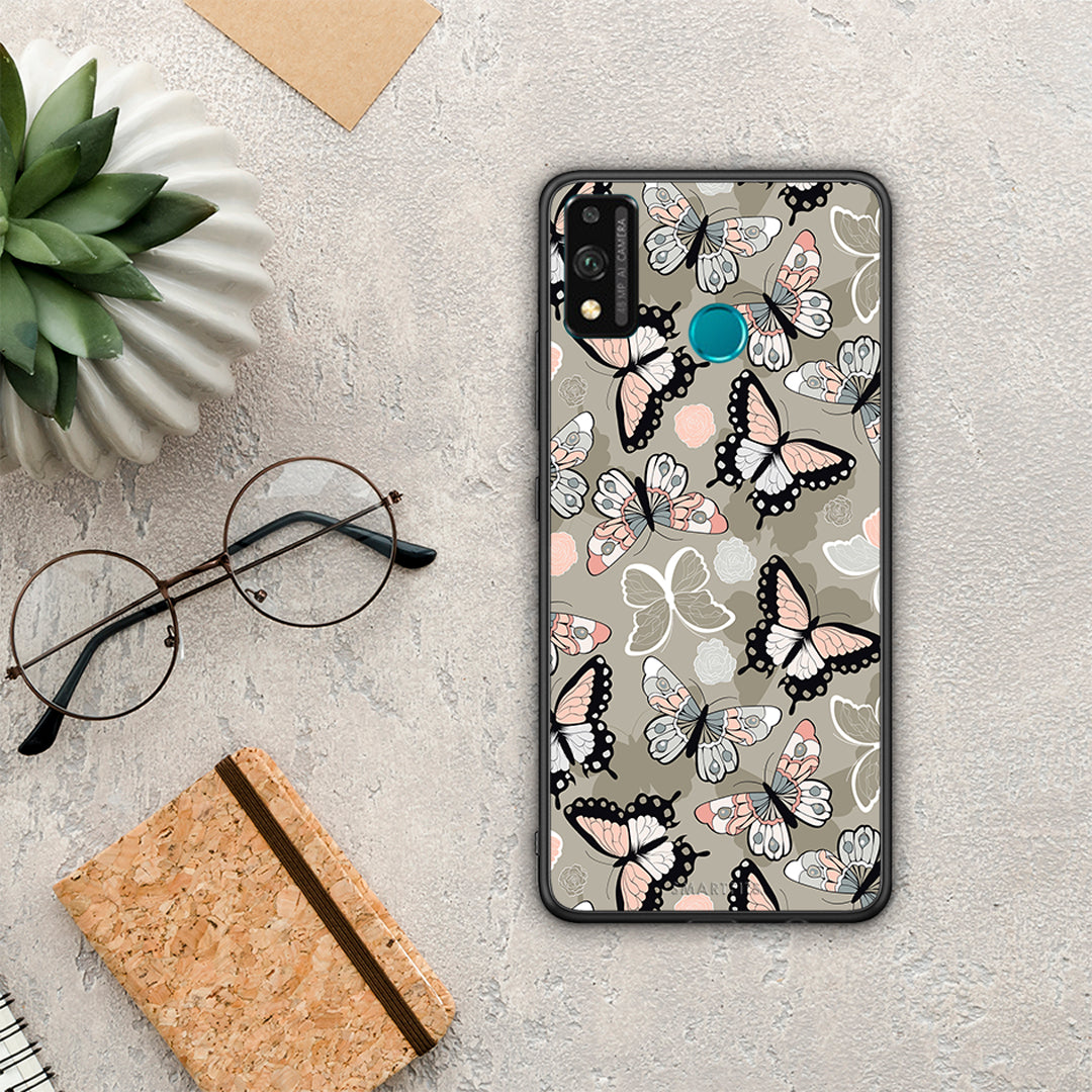 Boho Butterflies - Honor 9x Lite case