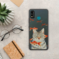 Thumbnail for Cat Goldfish - Honor 9x Lite case