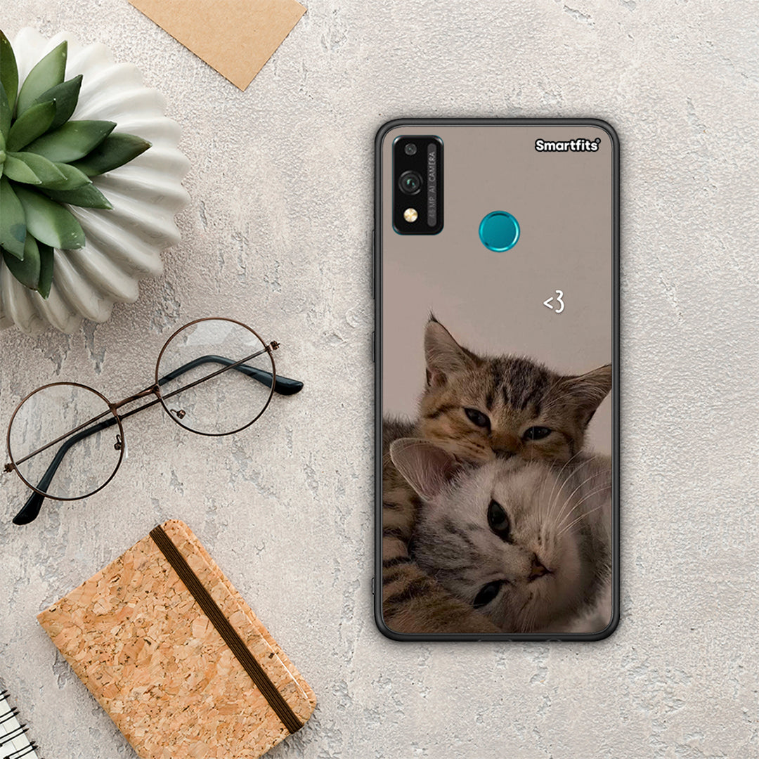 Cats In Love - Honor 9X Lite θήκη