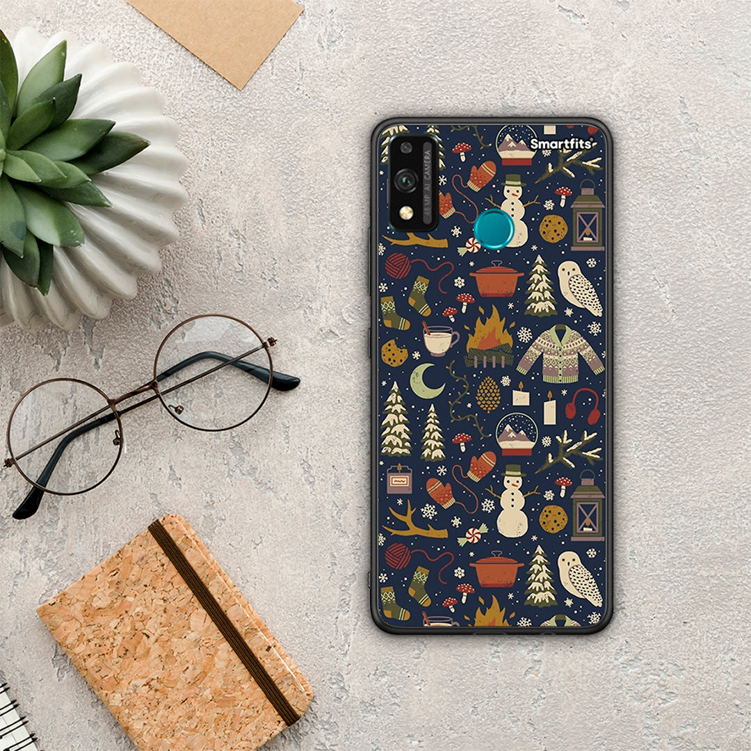 Christmas Elements - Honor 9x Lite case