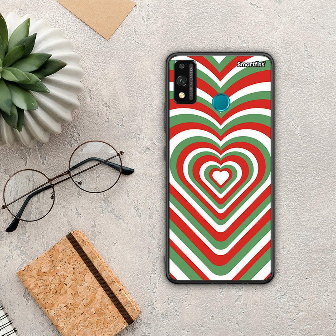 Christmas Hearts - Honor 9x Lite case