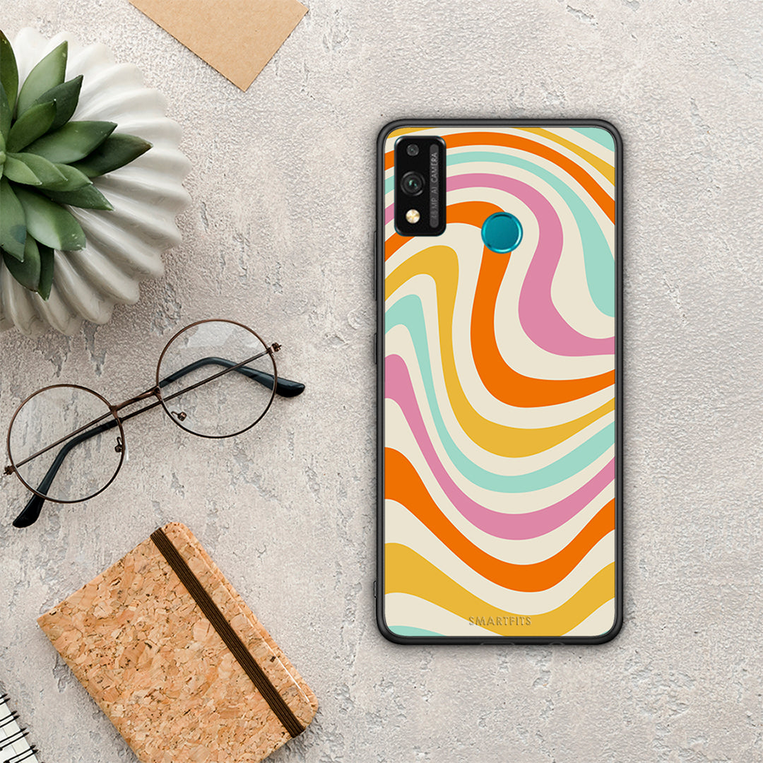 Colorful Waves - Honor 9x Lite case