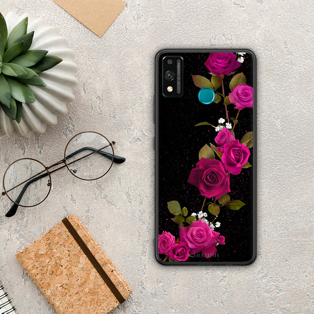 Flower Red Roses - Honor 9X Lite case