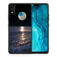 Thumbnail for Θήκη Honor 9X Lite Moon Landscape από τη Smartfits με σχέδιο στο πίσω μέρος και μαύρο περίβλημα | Honor 9X Lite Moon Landscape case with colorful back and black bezels