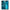 Θήκη Honor 9X Lite Marble Blue από τη Smartfits με σχέδιο στο πίσω μέρος και μαύρο περίβλημα | Honor 9X Lite Marble Blue case with colorful back and black bezels
