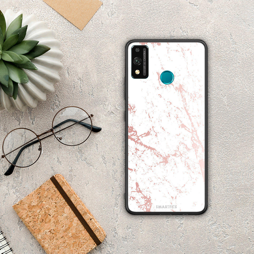 Marble Pink Splash - Honor 9x Lite case