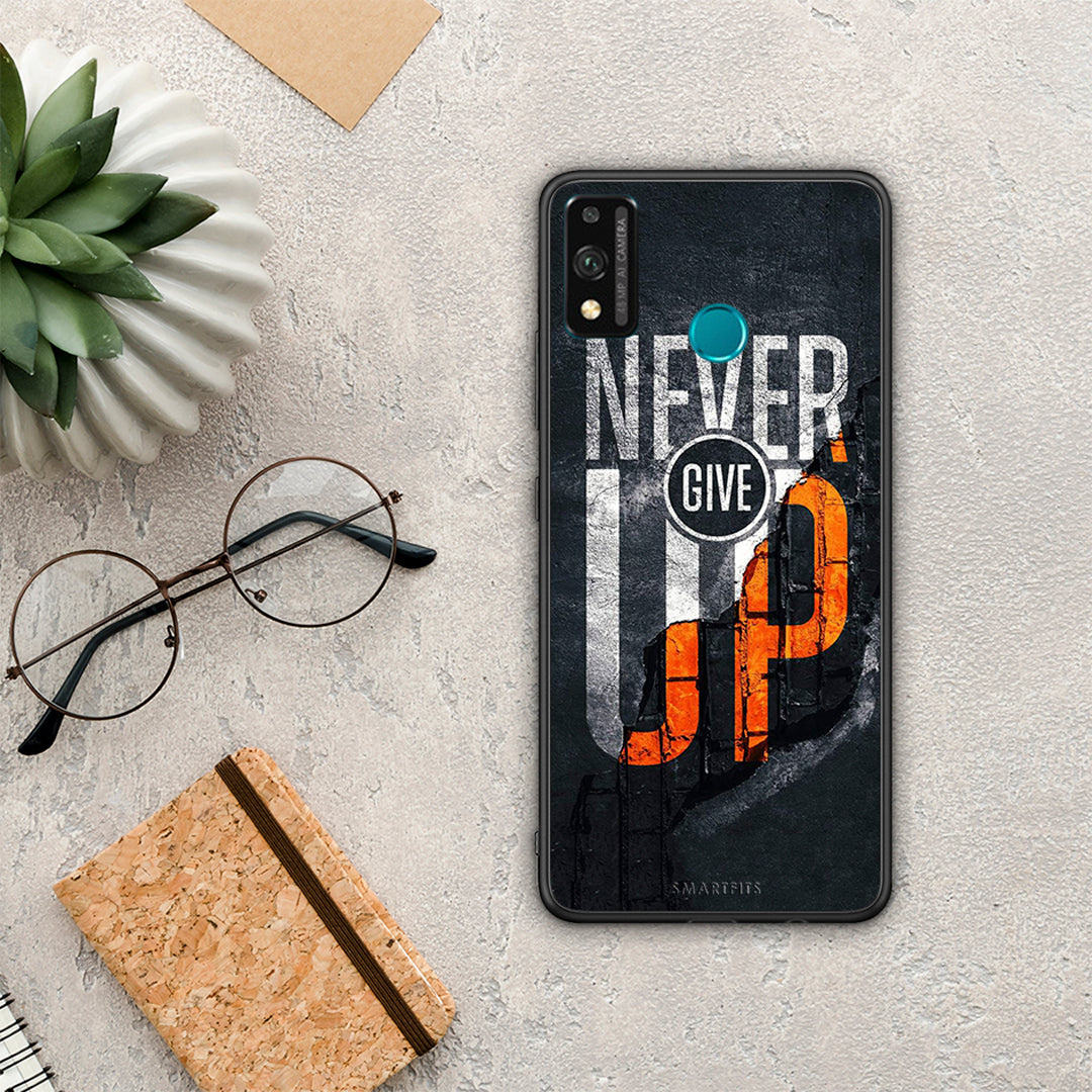 Never Give Up - Honor 9X Lite case