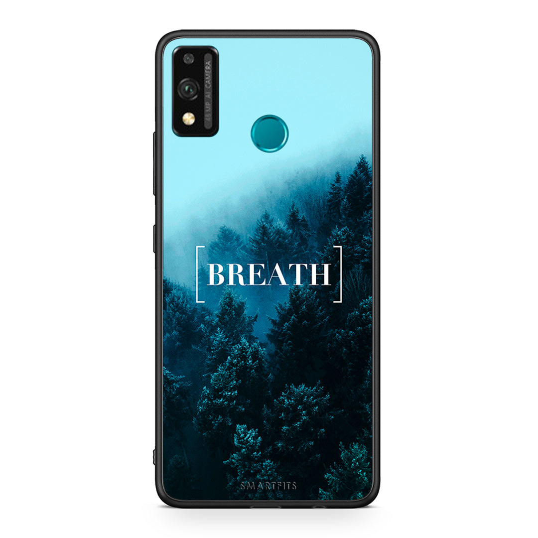 4 - Honor 9X Lite Breath Quote case, cover, bumper