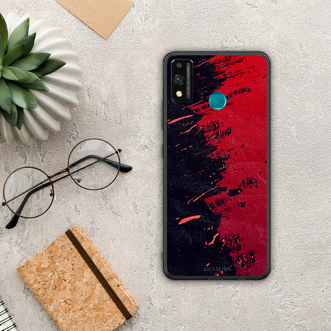 Red Paint - Honor 9X Lite case